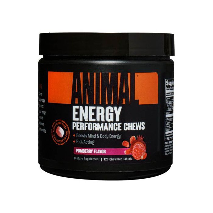 Animal Energy Chews 120chewables. 0039442001566