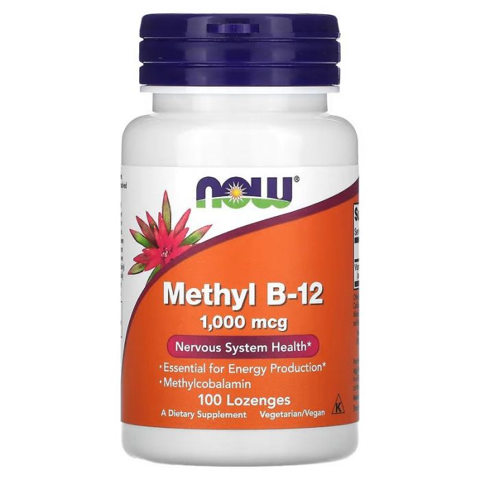 NOW Foods Methyl B12 1.000 mcg (100 zuigtabletten). 733739004956