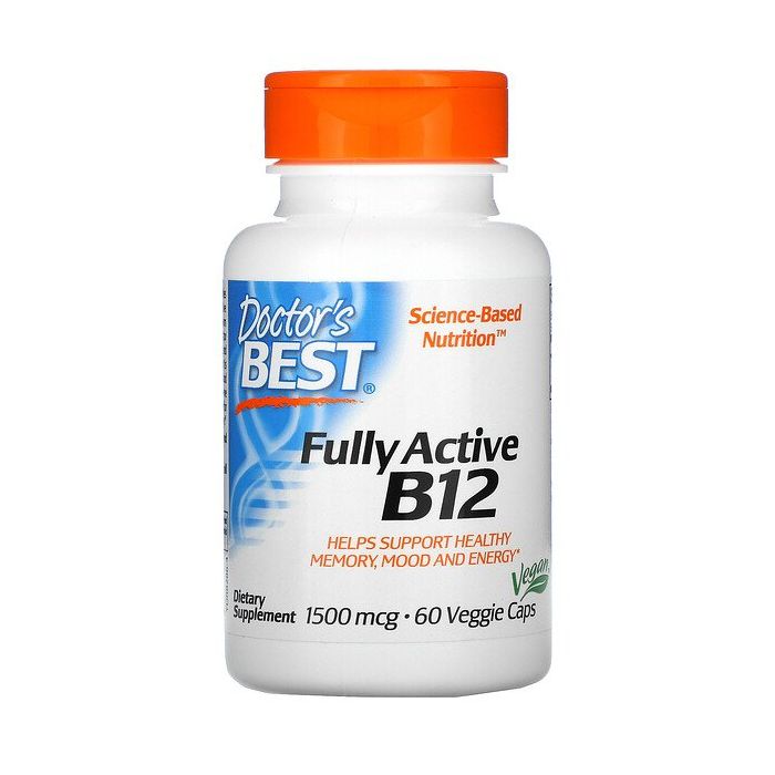 Doctor's Best Fully Active B12, 1,500 mcg. 753950002869