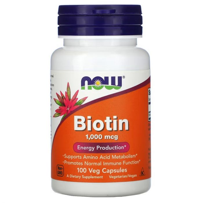 Biotine 1000 mcg NOW Foods. 733739004697