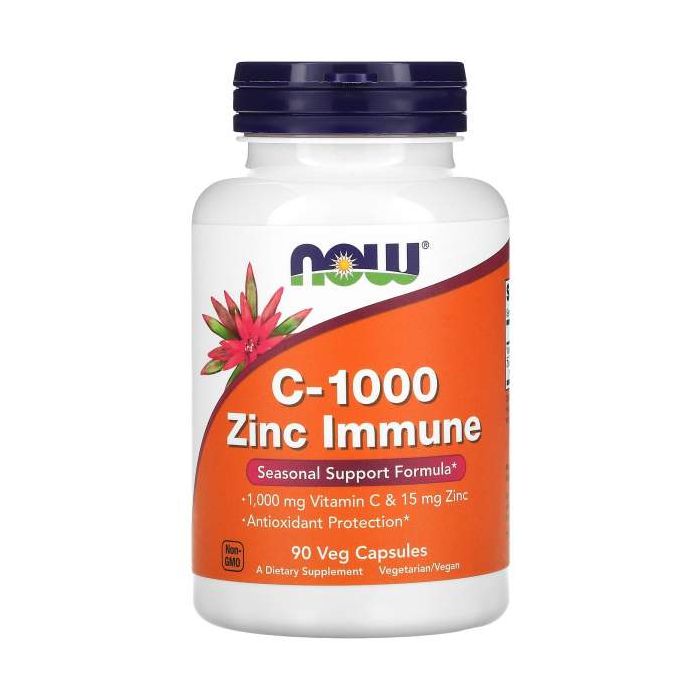 C-1000 Zinc Immune - Now Foods