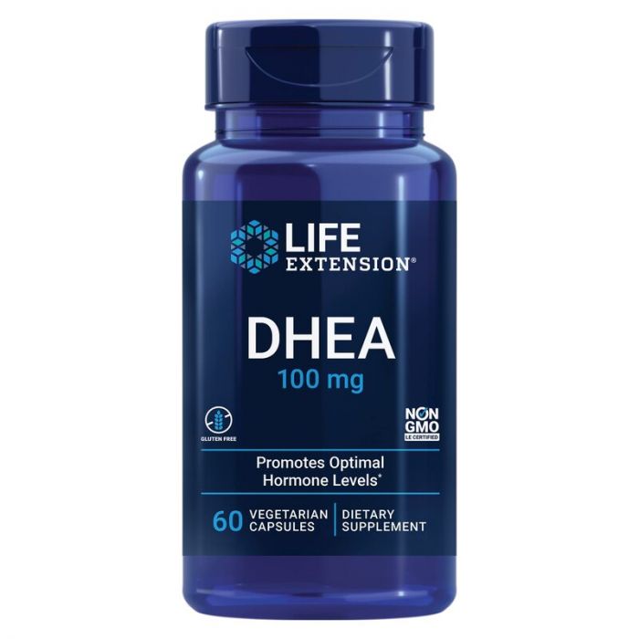 Life Extension, DHEA, 100 mg, 60 Capsules, 737870168966