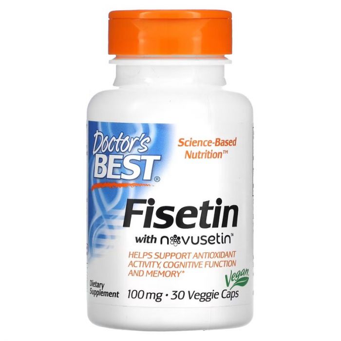 Doctor's Best Fisetin with Novusetin, 100 mg. 753950002272