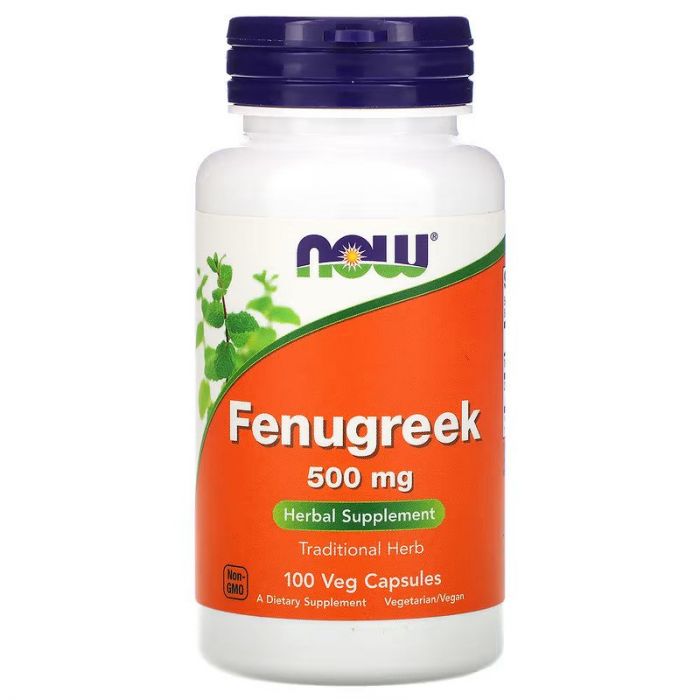 NOW Foods, Fenugreek, 500 mg, 100 Veg Capsules