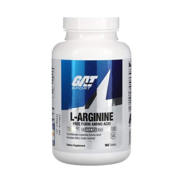 GAT Sport L-Arginine Tablets, 180 Count