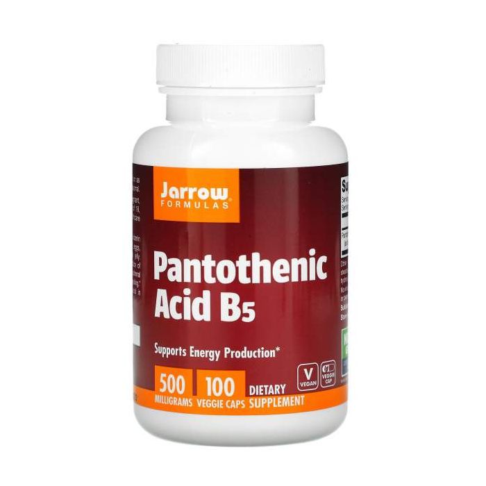 pantothenic acid B5, 500mg, jarrow formulas