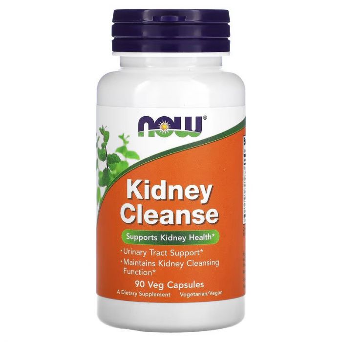 Kidney Cleanse, Now Foods. Ondersteuning van de urinewegen* · Behoud van reeds gezonde nierfuncties* 733739024633