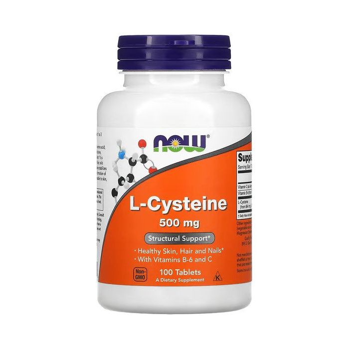 NOW L-Cysteine 500 mg Tablets. 733739000774