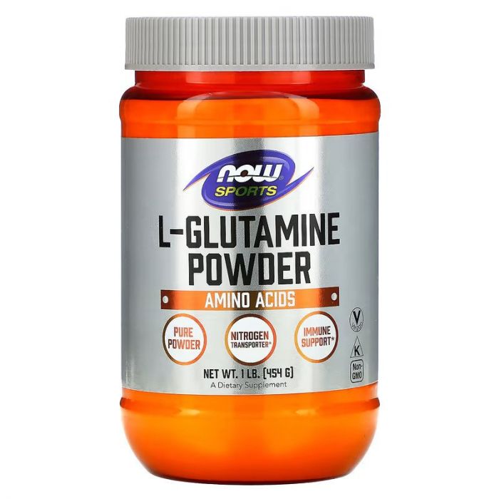 NOW Foods L-Glutamine Poeder. 733739002211