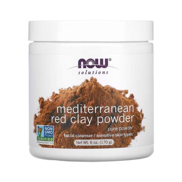 Mediterranean Red Clay Powder - NOW. 733739081902