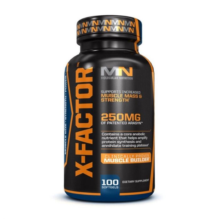 Molecular Nutrition X-Factor - 100 Softgels. 834601001285