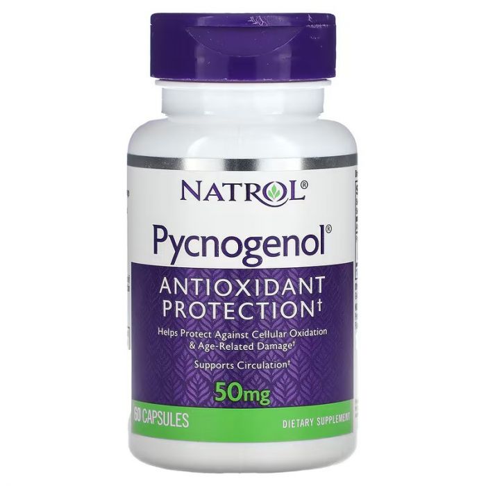 Natrol, Pycnogenol, 50 mg, 60 Capsules
