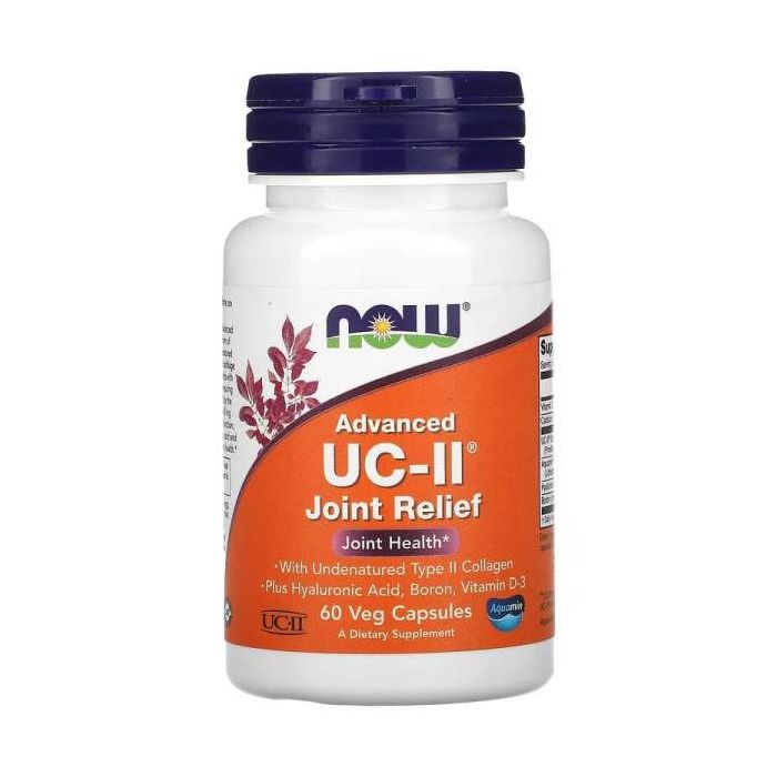 NOW Foods UC-II® Advanced Joint Relief - 60 Capsules, 733739031372