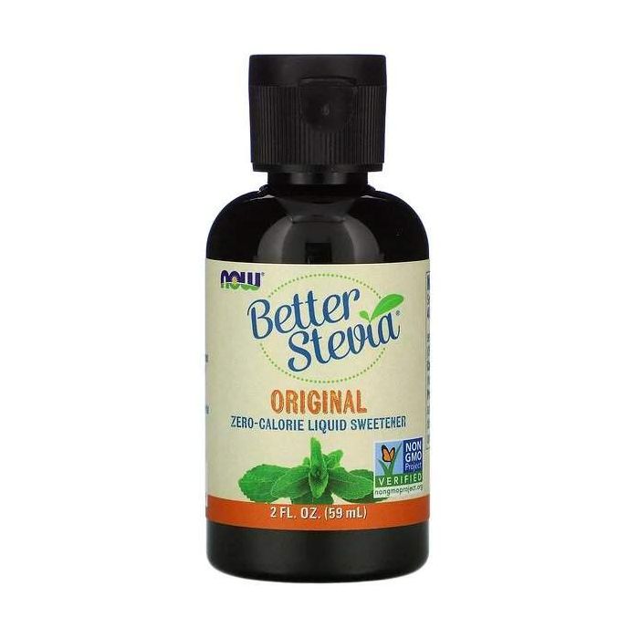 Better Stevia Original Liquid Sweetener Now foods