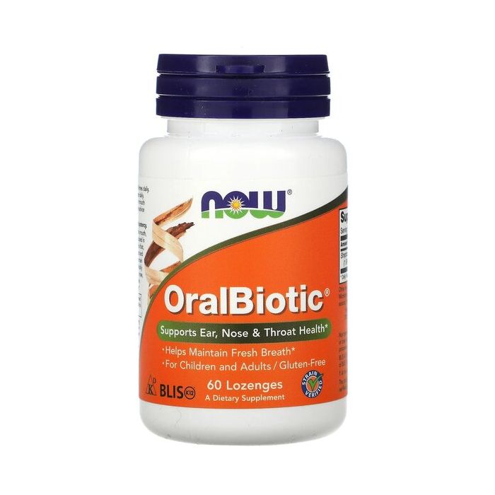 OralBiotic® Lozenges | NOW Foods 