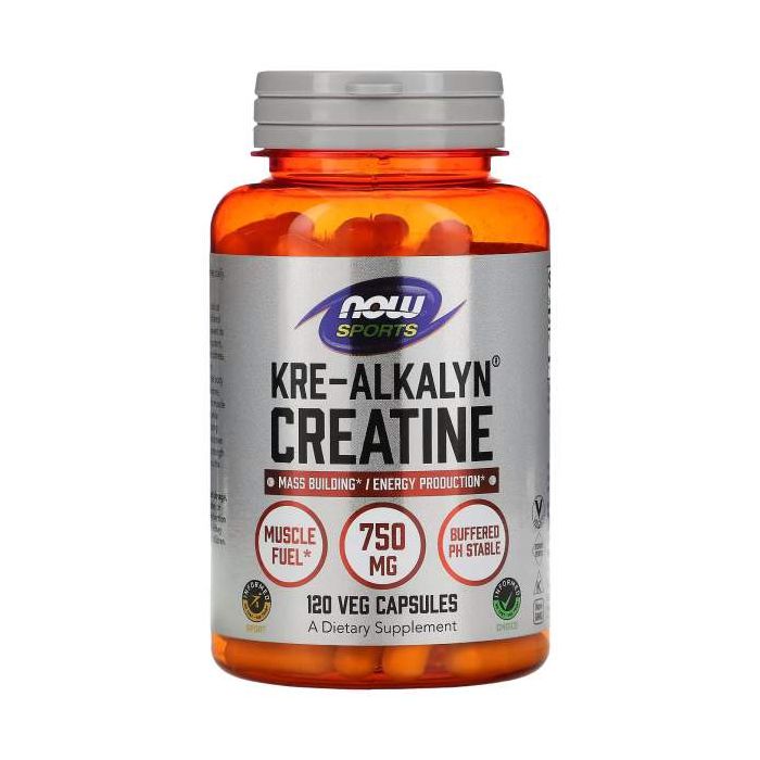 now sports, kre-alkalyn creatine, 750 mg