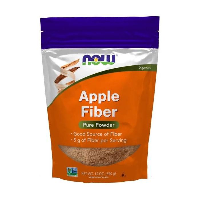 NOW Apple Fiber Powder. Appelvezels. 733739059086