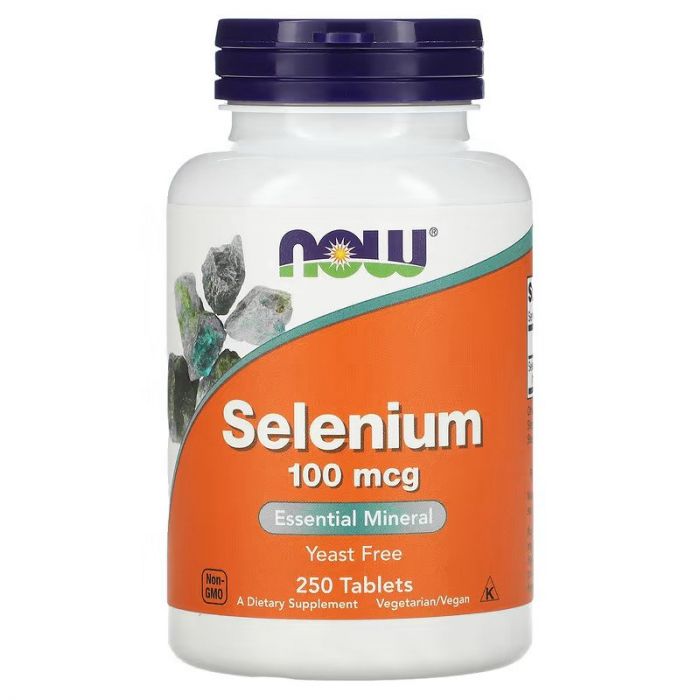Selenium 100 mcg, 250 tabletten, Now Foods 