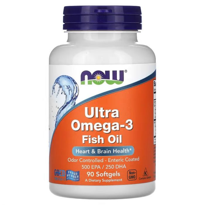 NOW Foods - Ultra Omega-3 (90 softgels). 0733739016614