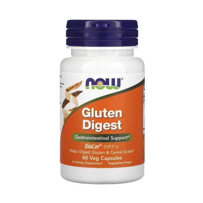 Gluten Digest, 60 veg capules, Now Foods