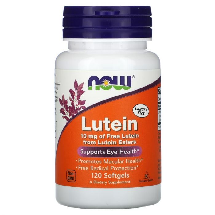 NOW Foods Luteïne 10 mg. 733739030573