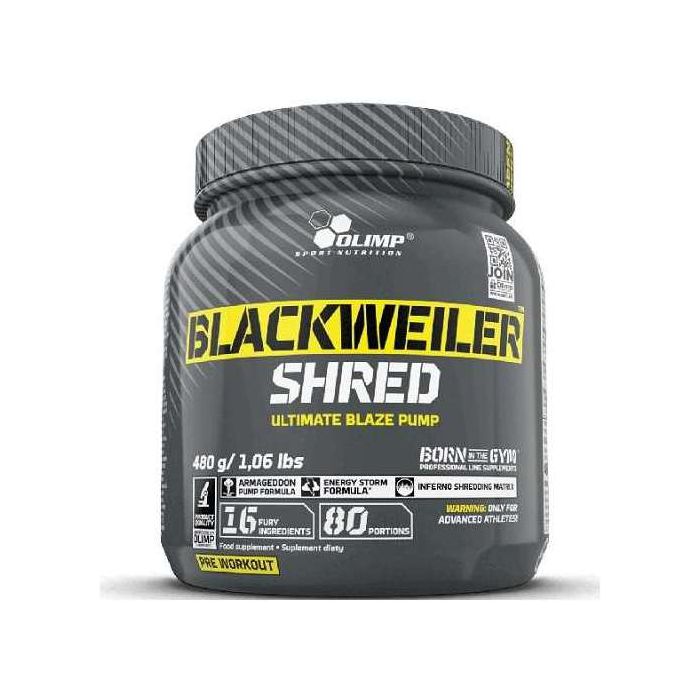 Blackweiler Shred 480gr Exotic Orange. 5901330078026