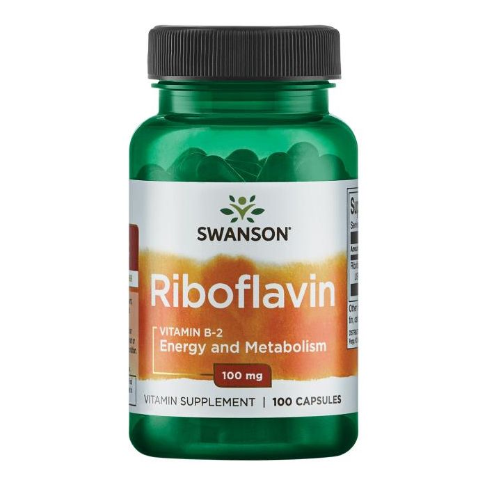 Vitamin B-2 (Riboflavin) 100mg | Swanson 