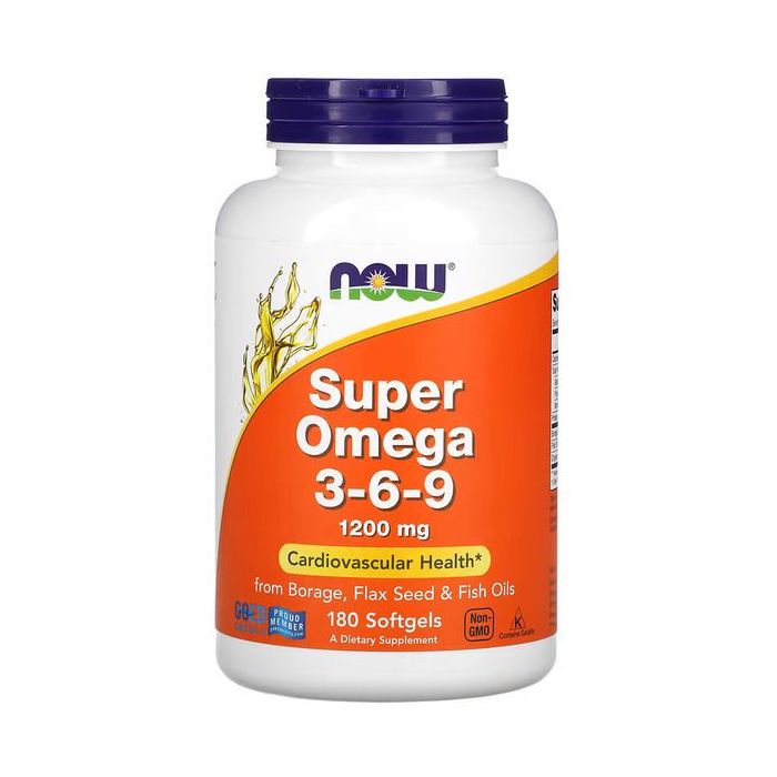 Super Omega 3-6-9 1200 mg | Now Foods 