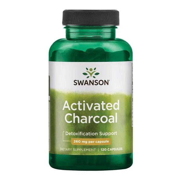 activated charcoal, swanson, actieve kool