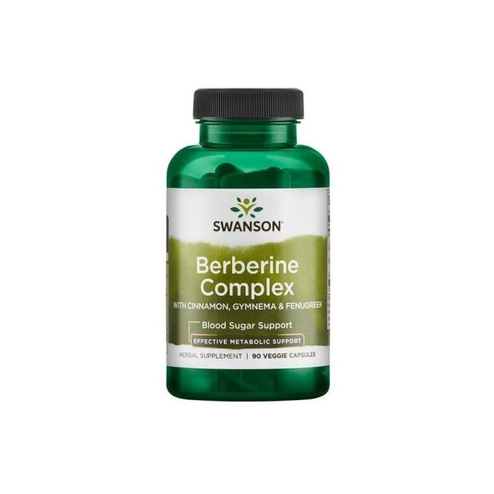 Berberine Complex with Cinnamon, Gymnema & Fenugreek. 087614116297