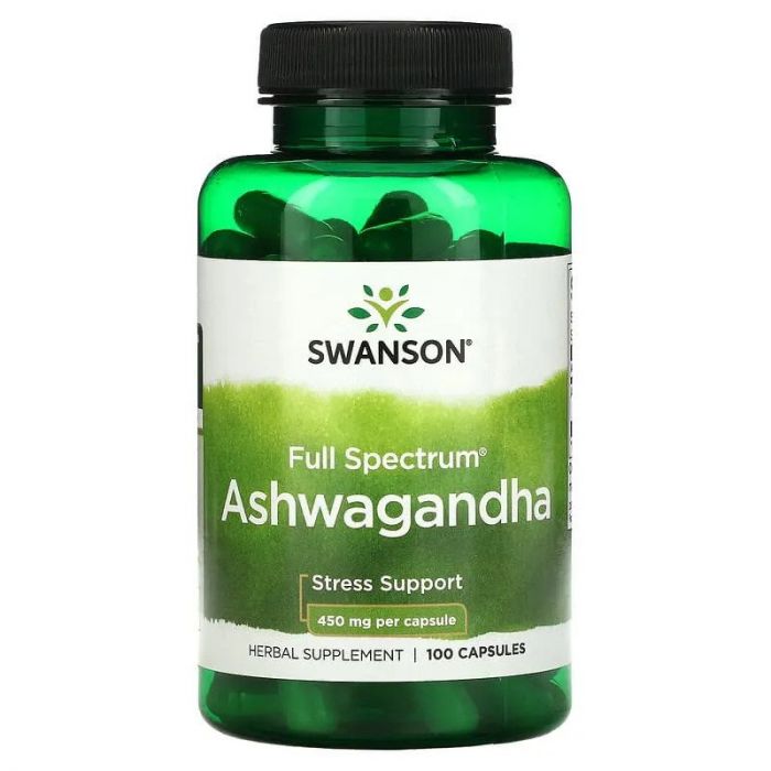 Swanson Ashwagandha 450mg. 087614019574