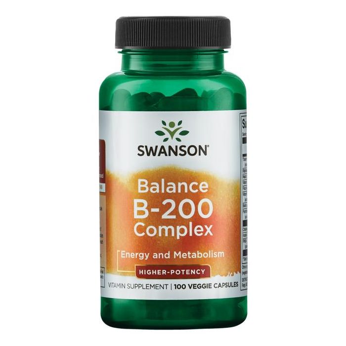 Balance B-200, Swanson, Vitamine B-complex