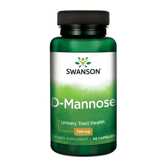 D-mannose 700 mg, 60 capsules. 087614111858. D-mannose heeft eigenschappen die de urinewegen reinigen en heeft een gunstige werking op de urineblaas.