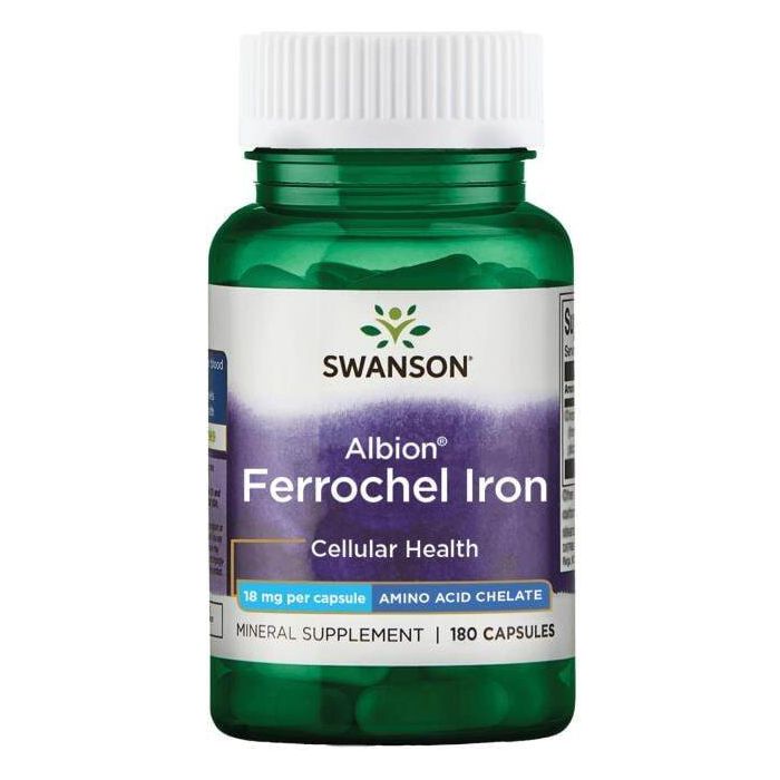 Albion Ferrochel Iron, Swanson, Ijzer Bisglycinate