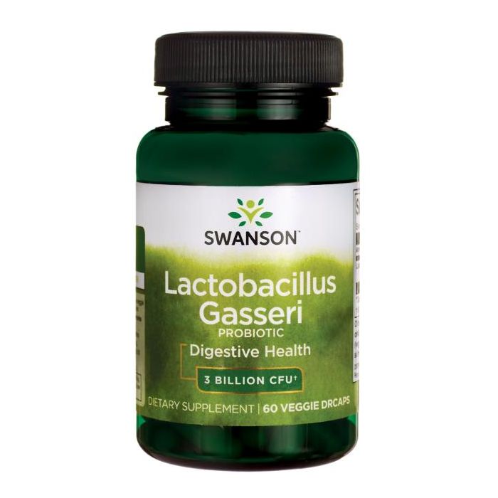 Swanson, Lactobacillus Gasseri, 3 Billion CFU, 60 Veggie DRcaps. 087614190273