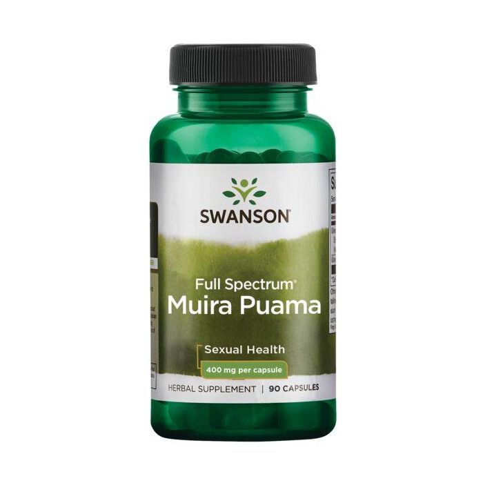 Full Spectrum® Muira Puama Root 400mg Swanson. 087614111339.