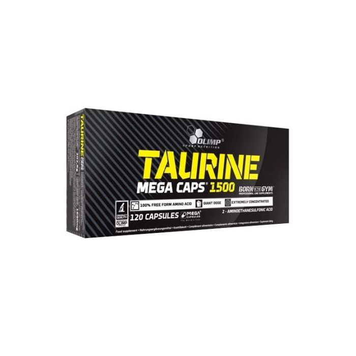 Taurine Mega Caps 1500 Olimp
