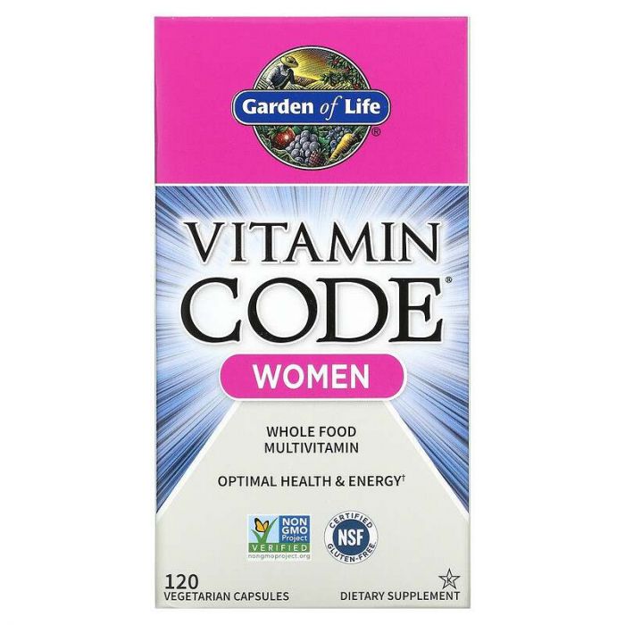 Garden of Life Multivitamin for Women, Vitamin Code, 658010113663