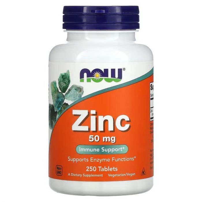 Zinc Gluconate 50 mg | Now Foods 