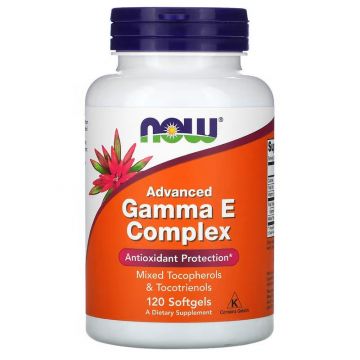 Now Foods - Advanced Gamma E Complex 120 softgels, 733739008114