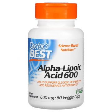 Doctor's Best Alpha-Lipoic Acid 600 mg. 753950001336