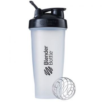 Classic Loop 820ml / 28oz - Blender Bottle, black-clear