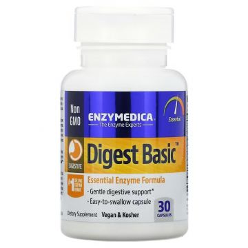 Digest Basic, Enzymedica, 30 capsules