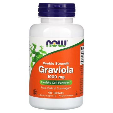 Graviola 1000 mg, Double Strength - NOW Foods. 733739046932 