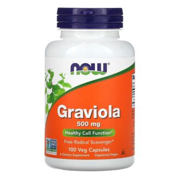 Graviola 500 mg Veg Capsules NOW Foods. 733739047038