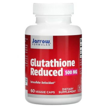 Jarrow Formulas Reduced Glutathione 500 mg capsules, 60 Veggie Caps