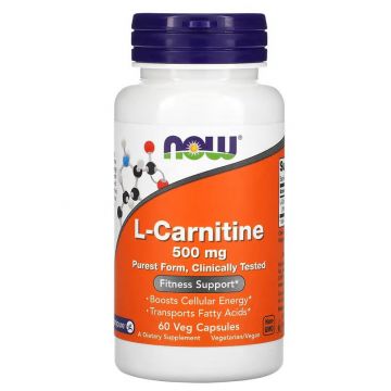 NOW Foods L-Carnitine 500 mg. 733739000729