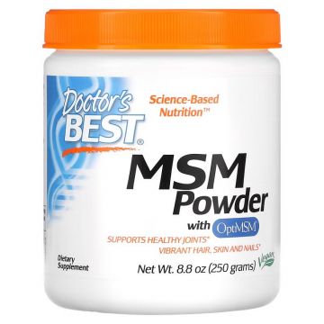 Doctor's Best MSM Powder with OptiMSM. 753950000766