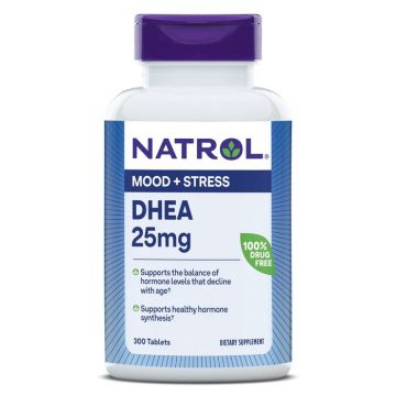 Natrol DHEA Mood & Stress 25 mg, 047469161071
