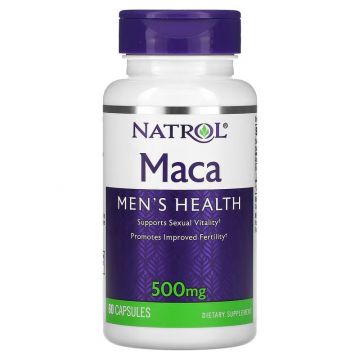 Natrol, Maca, 500 mg, 60 Capsules